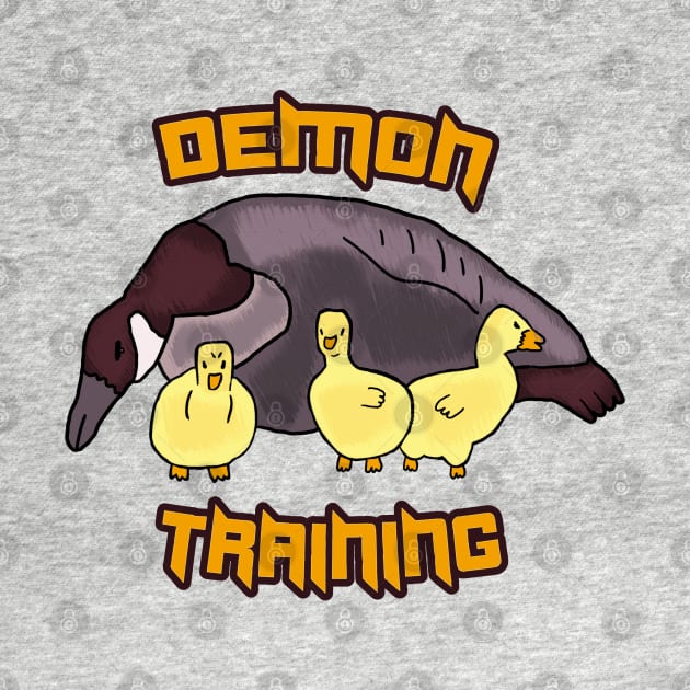 Canada Goslings: Demons In Training by nonbeenarydesigns